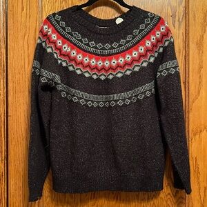 Winter Fair Isle Sweater